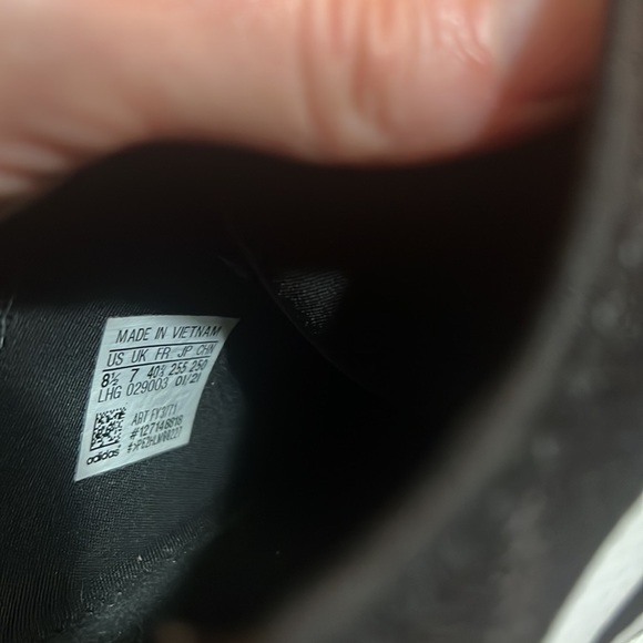 Black white pink addidas NMD 8.5 women’s - Picture 6 of 6